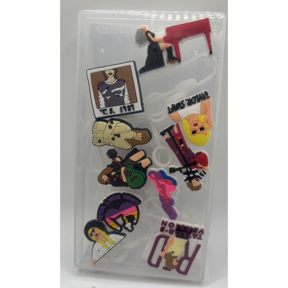 Brand New 10 pcs. Taylor‎ Swift Straw Covers- 8mm- Reusable